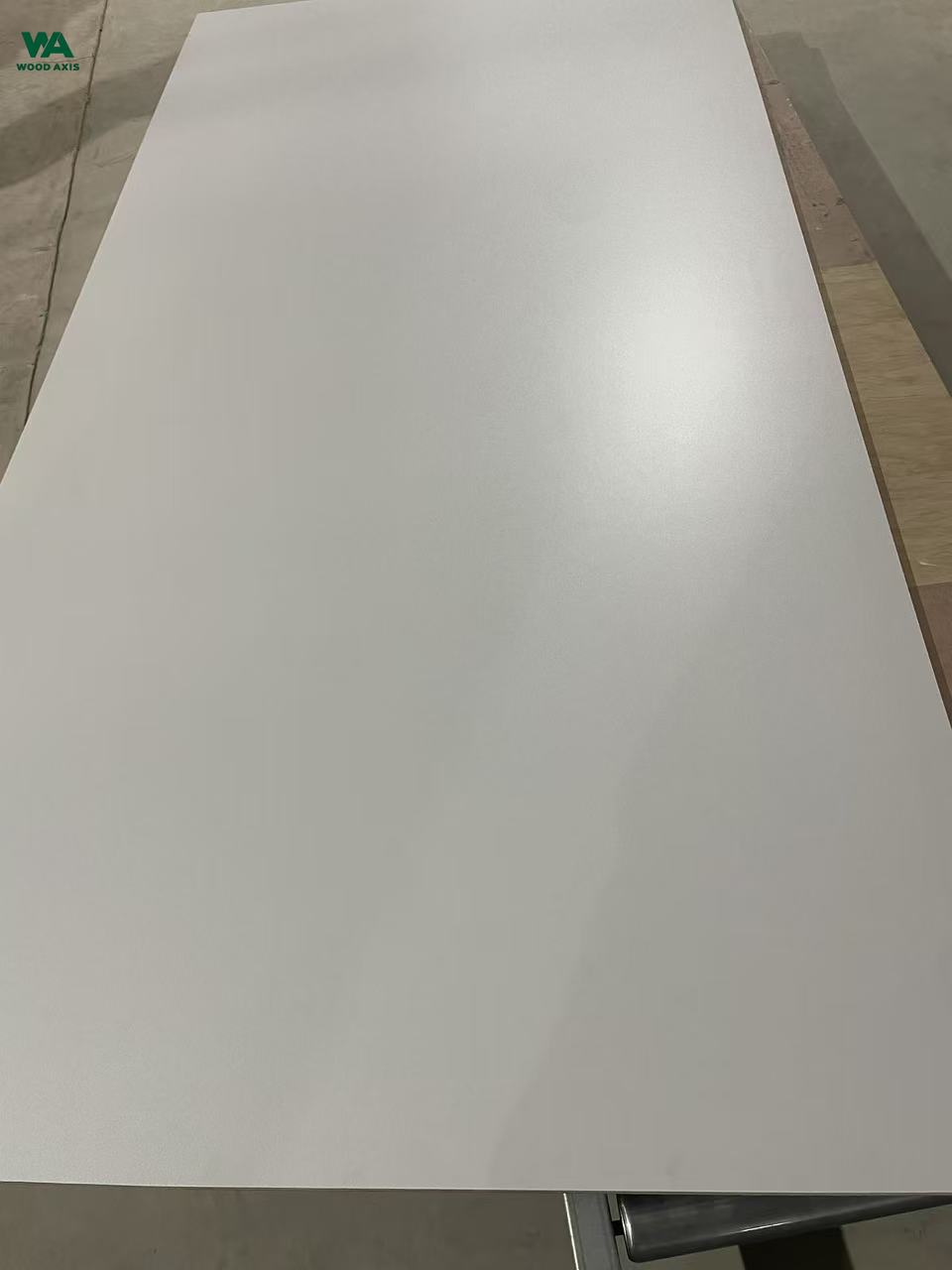 Melamine Faced Plywood 1 Full sheet of double sided melamine faced plywood in white finish